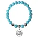 Браслет Лотос (гармония и развитие), Бирюза 8мм BSP1-06-3013