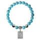 Браслет Таро - Луна, Бирюза 8мм BSP1-06-3023