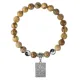 Браслет Таро - Солнце, Песочная яшма 8мм BSP1-09-3022