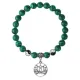 Браслет Лотос (гармония и развитие), Малахит 8мм BSP1-10-3013
