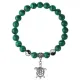 Браслет Черепаха (здоровье и долголетие), Малахит 8мм BSP1-10-3014