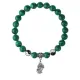 Браслет Пи Яо (богатство и защита), Малахит 8мм BSP1-10-3016