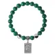 Браслет Таро - Мир, Малахит 8мм BSP1-10-3019