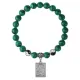 Браслет Таро - Луна, Малахит 8мм BSP1-10-3023