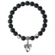 Браслет Дракон (удача, могущество, успех), Шунгит 8мм BSP1-14-3001