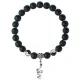 Браслет Змея (мудрость, здоровье, долголетие), Шунгит 8мм BSP1-14-3017