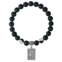 Браслет Таро - Мир, Шунгит 8мм BSP1-14-3019