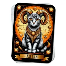 Карта-амулет Zodiac Cats - Овен M-YAN739