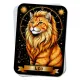Карта-амулет Zodiac Cats - Лео M-YAN743