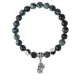 Браслет Пи Яо (богатство и защита), Снежный обсидиан 8мм BSP1-17-3016