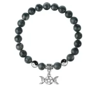 Браслет Знак Богини (магическая защита), Лабрадор 8мм BSP1-19-3008