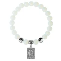 Браслет Таро - Мир, Лунный камень 8мм BSP1-20-3019