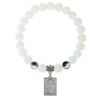 Браслет Таро - Луна, Лунный камень 8мм BSP1-20-3023