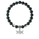 Браслет Знак Богини (магическая защита), Черный агат 8мм BSP1-22-3008