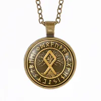 Кулон-амулет с цепочкой Одал ALK387-02