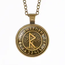 Кулон-амулет с цепочкой Райдо ALK387-05