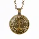 Кулон-амулет с цепочкой Иса ALK387-09