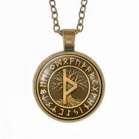 Кулон-амулет с цепочкой Турисаз ALK387-11