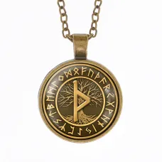 Кулон-амулет с цепочкой Турисаз ALK387-11