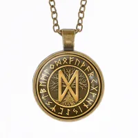 Кулон-амулет с цепочкой Дагаз ALK387-13