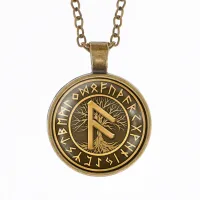 Кулон-амулет с цепочкой Ансуз ALK387-20