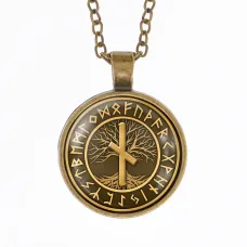 Кулон-амулет с цепочкой Наутиз ALK387-24