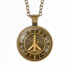 Кулон-амулет с цепочкой Чернобог ALK387-26