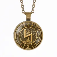 Кулон-амулет с цепочкой Сила ALK387-31