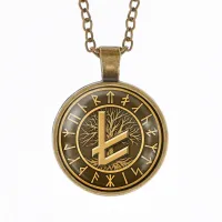 Кулон-амулет с цепочкой Берегиня ALK387-33