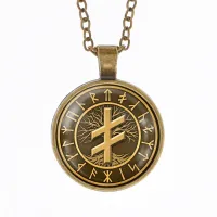 Кулон-амулет с цепочкой Опора ALK387-37