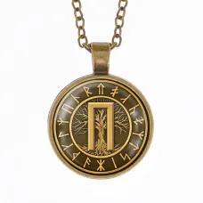 Кулон-амулет с цепочкой Перун ALK387-39