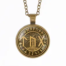 Кулон-амулет с цепочкой Удача в любви ALK387-43