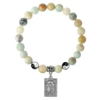 Браслет Таро - Мир, Амазонит 8мм BSP1-23-3019