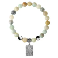 Браслет Таро - Солнце, Амазонит 8мм BSP1-23-3022