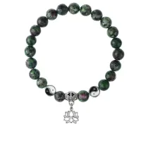 Браслет Лотос (гармония и развитие), Цоизит 8мм BSP1-24-3005
