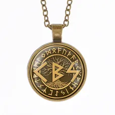 Кулон-амулет с цепочкой Огненная женственность ALK387-49