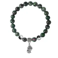 Браслет Пи Яо (богатство и защита), Цоизит 8мм BSP1-24-3016