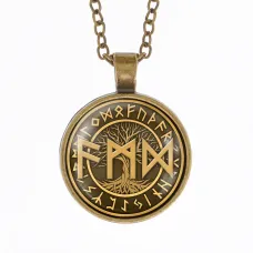 Кулон-амулет с цепочкой Защита от сглаза, порчи, зла ALK387-51