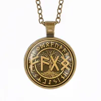 Кулон-амулет с цепочкой Богатство и гармония в отношениях ALK387-60