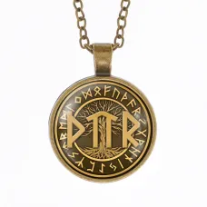 Кулон-амулет с цепочкой Привлечение денег ALK387-62