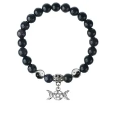 Браслет Знак Богини (магическая защита), Синий авантюрин 8мм BSP1-26-3008