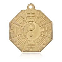 Подвеска для кулона или брелка Ба Гуа, 3,5х3см BJK178-02