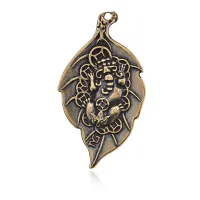 Кулон Лист и Пи Щу, 4х2см BJK232