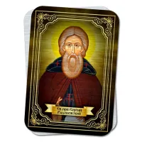 Икона Св.прп Сергий Радонежский M-YAN755