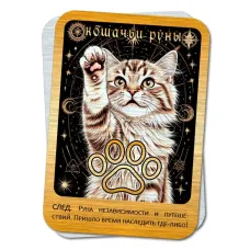 Магнит Кошачьи руны - След M-YAN764