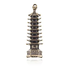 Кулон Пагода, 4,5х1,5см BJK259