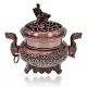Курительница для благовоний Два дракона, цвет медный PBK054-C