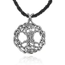 Амулет Дерево жизни на шнурке, d.3см AC158
