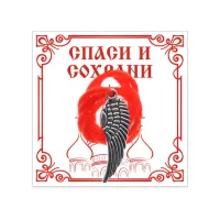 Красная нить с подвеской Крыло ангела, цвет серебряный KN5-004