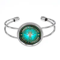 Браслет металлический, цвет серебро, Спаси и Сохрани C1001034